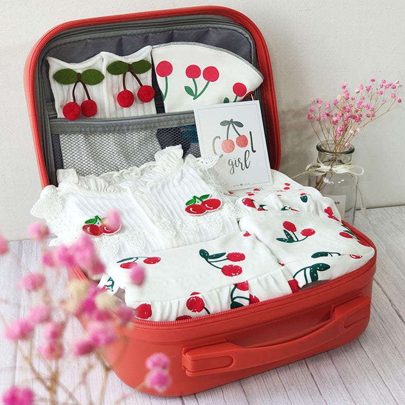 Baby Creative Cherry Print Onesie Set