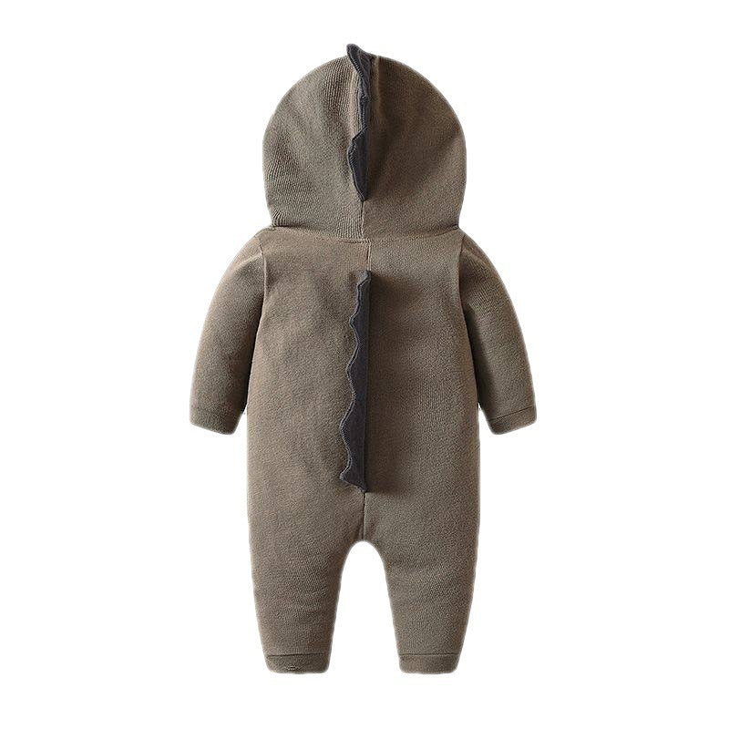 Long Sleeve Hooded Zipper Sweater For Newborn