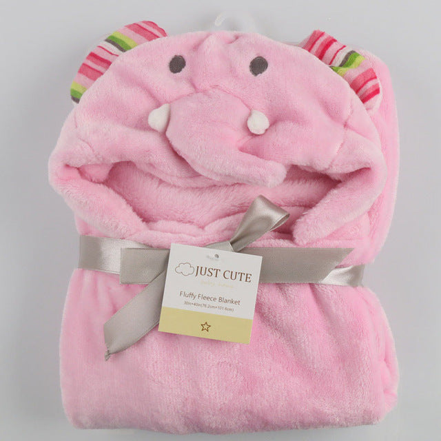 Serviette de bain polaire pour bébé, serviettes à capuche, peignoir