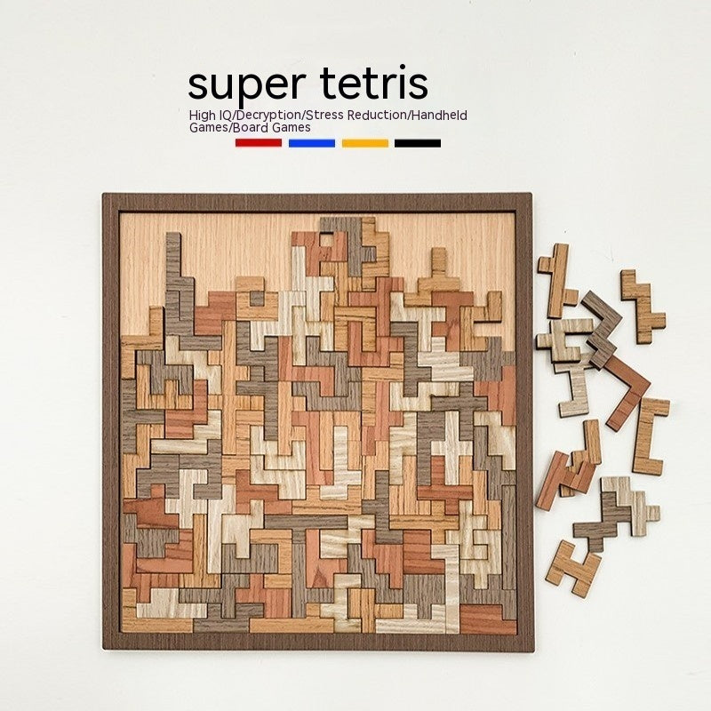 Puzzle de blocs intelligents en bois super difficile