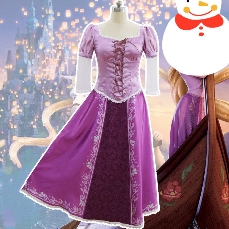 Women's All Match Cute Princess Long Dress