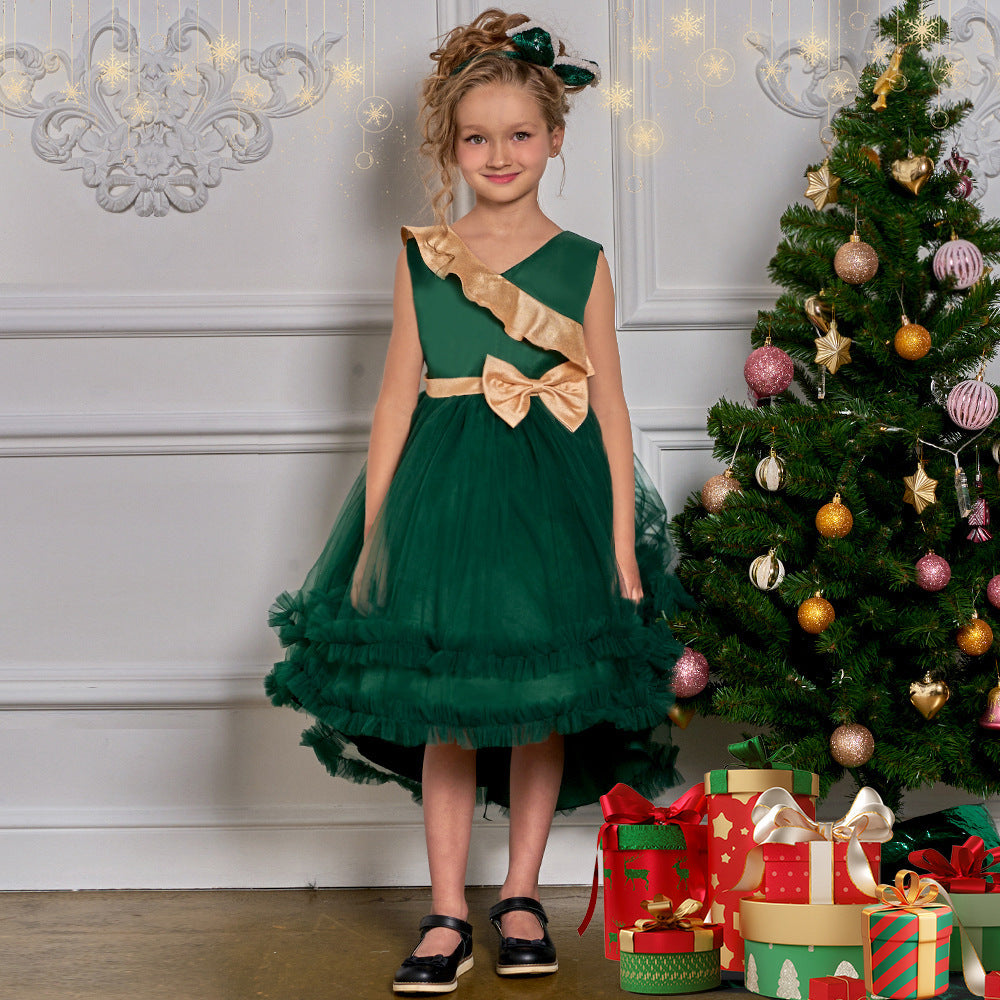 Children's Fashion Casual Solid Color Costume