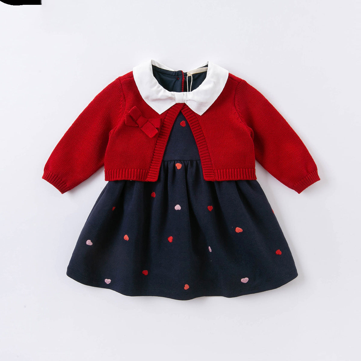 Falda de estilo occidental para niños, ropa de otoño, nuevo bebé