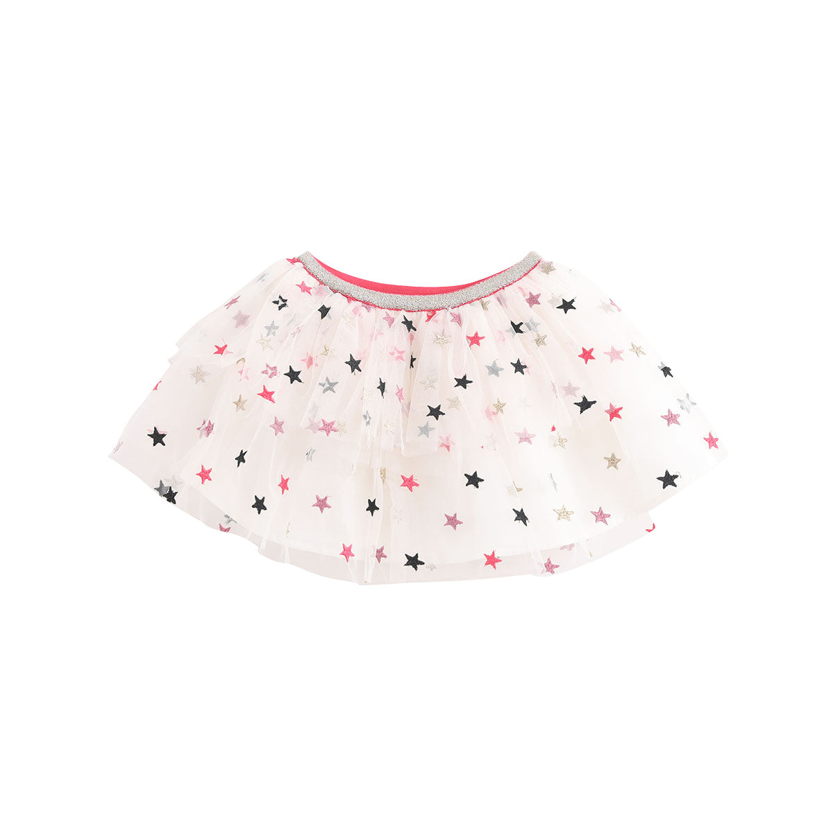 Girls' star mesh skirt