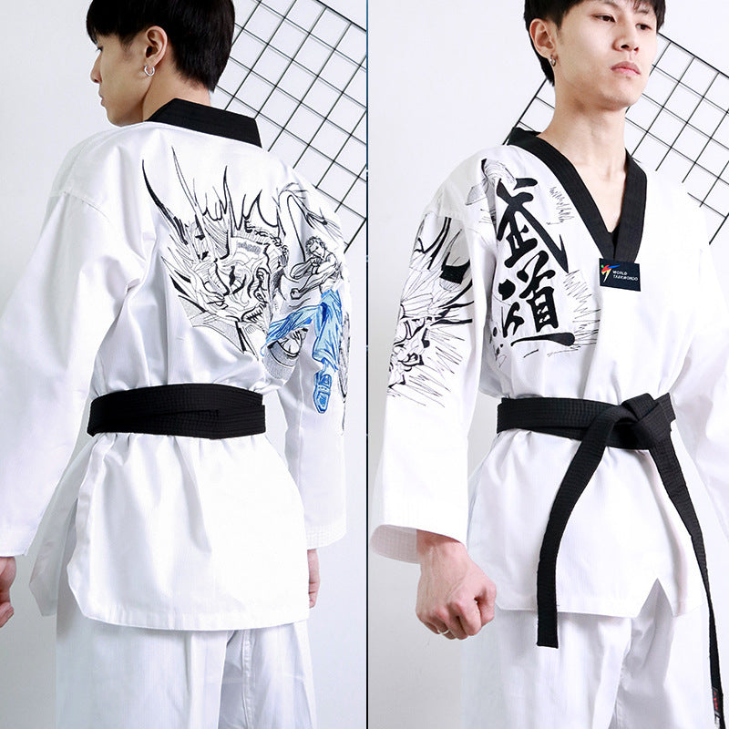 Boy Boxing Clothes Children's Clothes Boys Taoist Robe