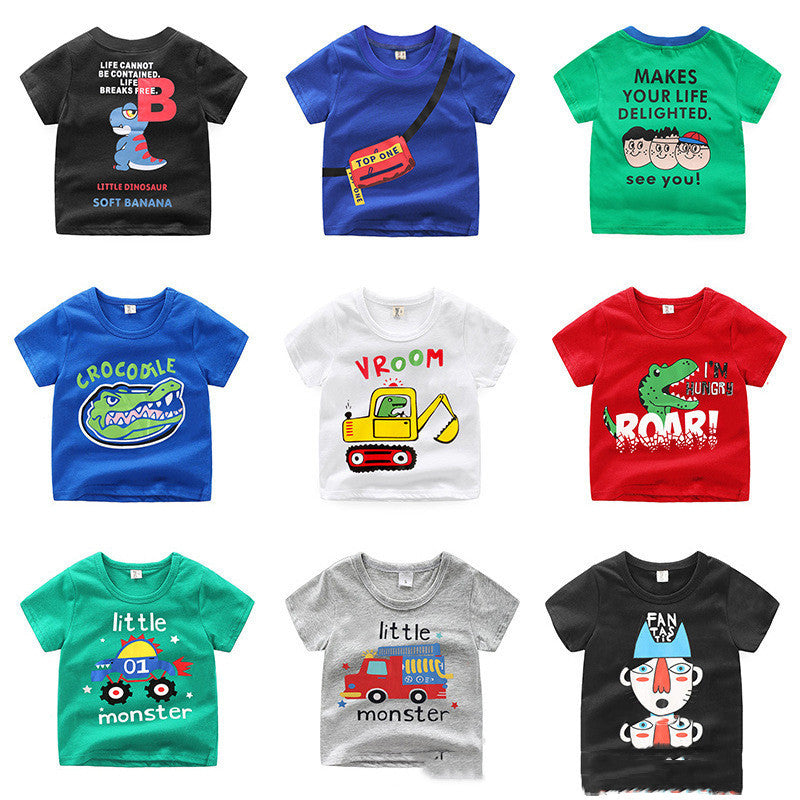 Kids Short Sleeve T-Shirt Random Color