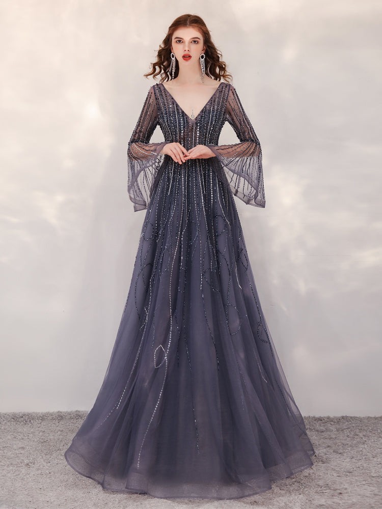 Robe de soirée Banquet de tempérament de luxe haut de gamme