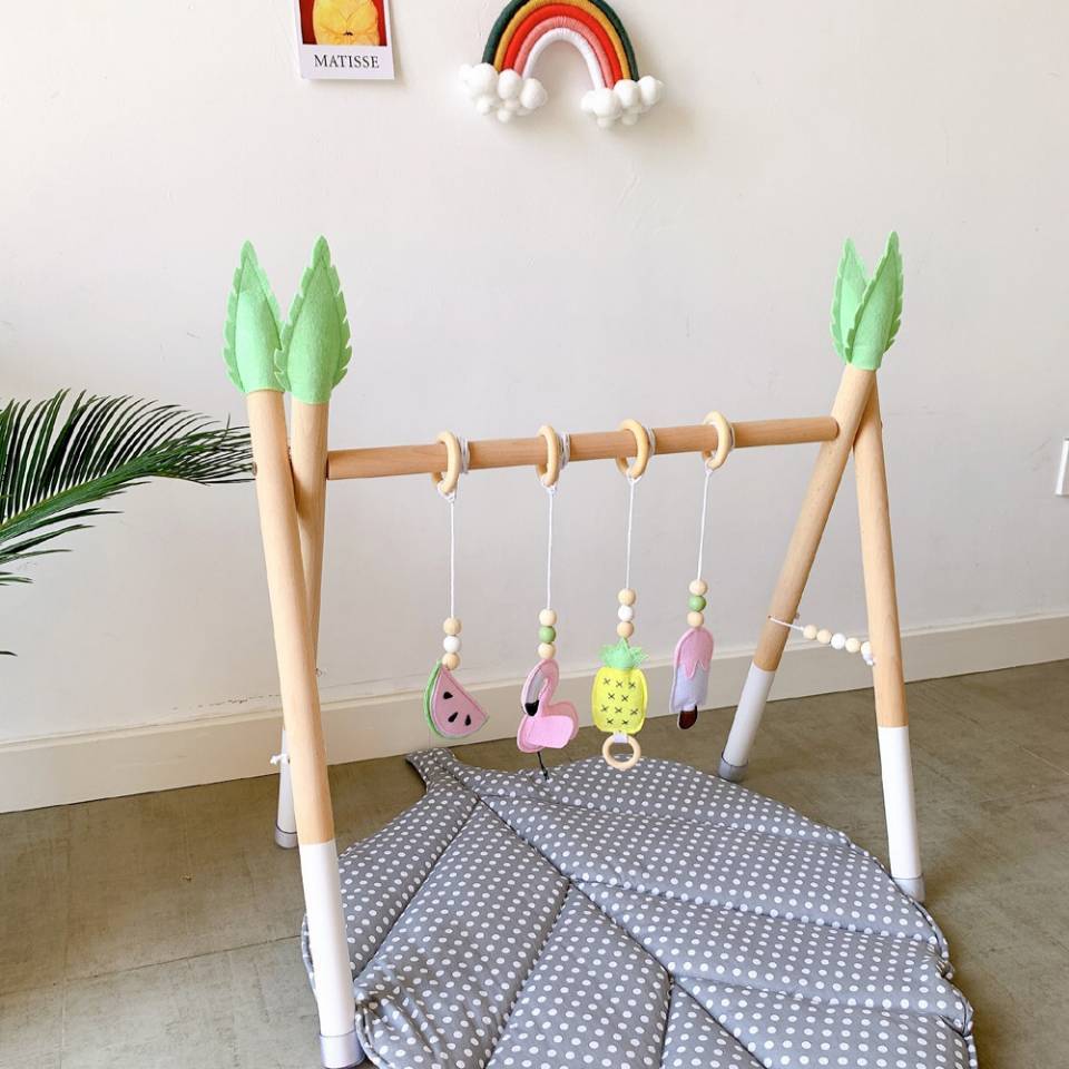 Accesorios de madera para ejercicios juguetes educativos de educación temprana para niños