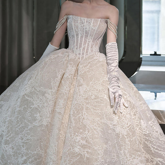 Robe de mariée française légère bandeau Master Wedding