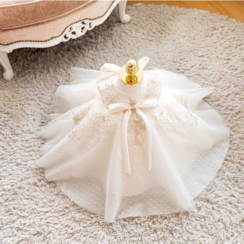 Robe de princesse pour défilé d'anniversaire pour bébé, pour toute l'année