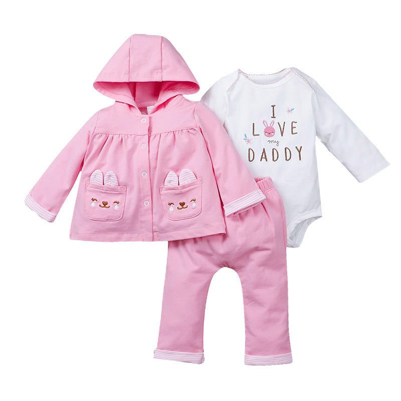 Children's Clothing European and American 3-Piece Set