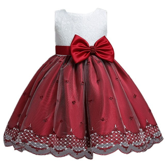 Clothing Flower Girls Dress Wedding Vestidos Tutu Party