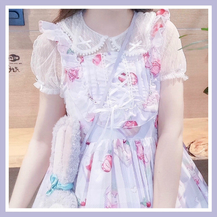 Japanese Suspender Jsk Dress Cute Summer