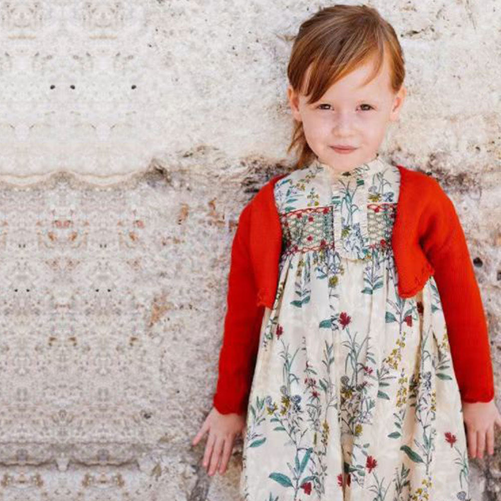 Children's Clothing Hand-picked Floral Princess Dress