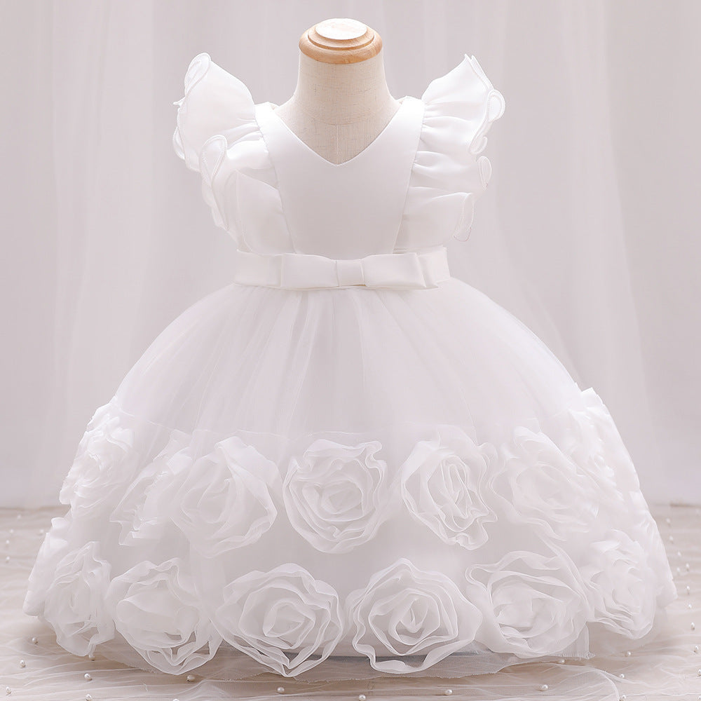 Robe de princesse gilet pour enfants filles