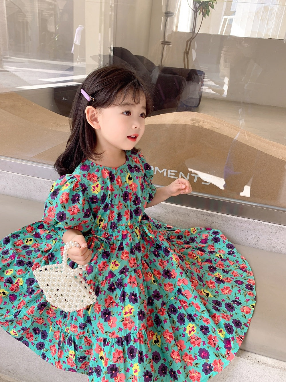 Children's Western Fashion Princess Baby Summer Cotton Skirt