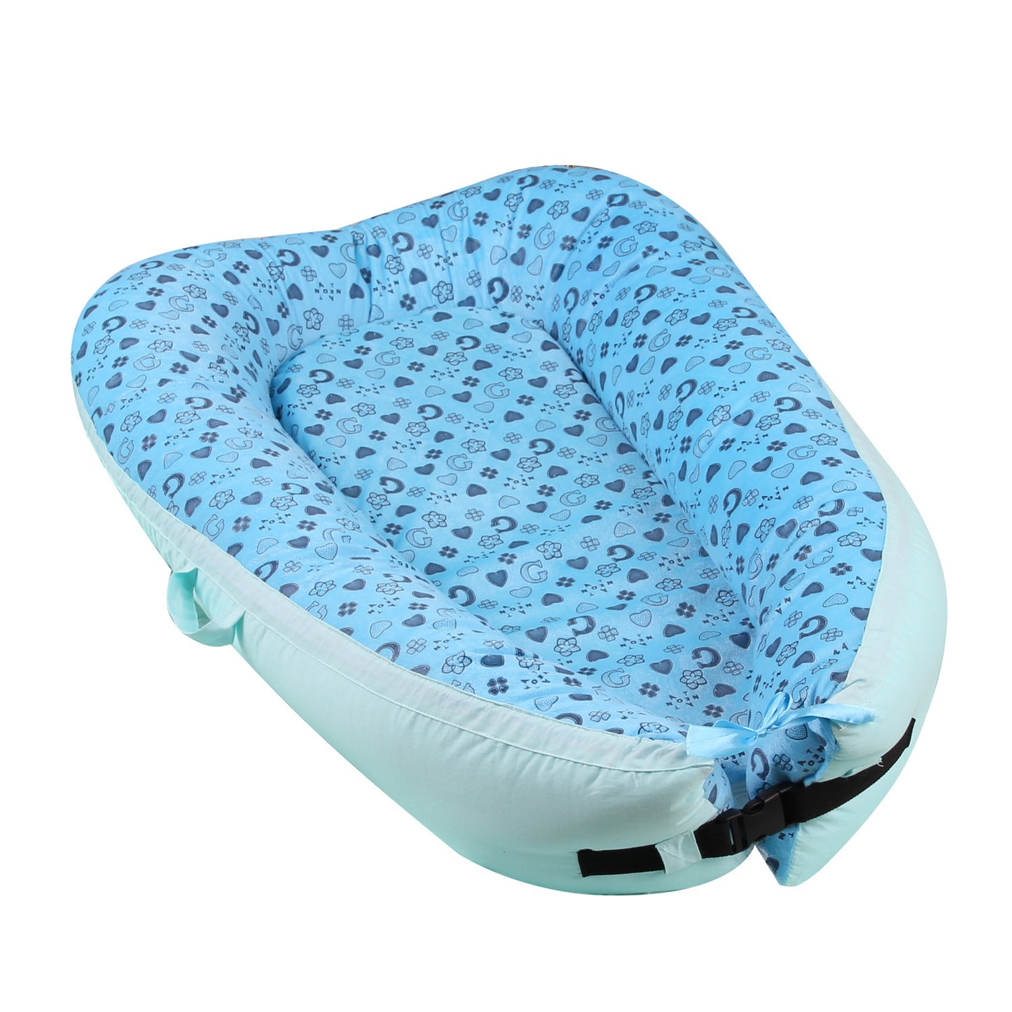 Lit coaxial portable pour bébé, lit bionique pour utérus de bébé, lit pour nouveau-né amovible et lavable