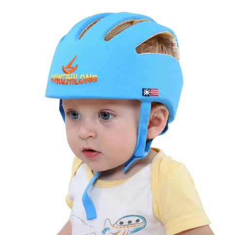 Casque de sécurité pour bébé, chapeau de protection pour nourrissons, doux et réglable pour ramper, marche, course à pied, jeu en plein air