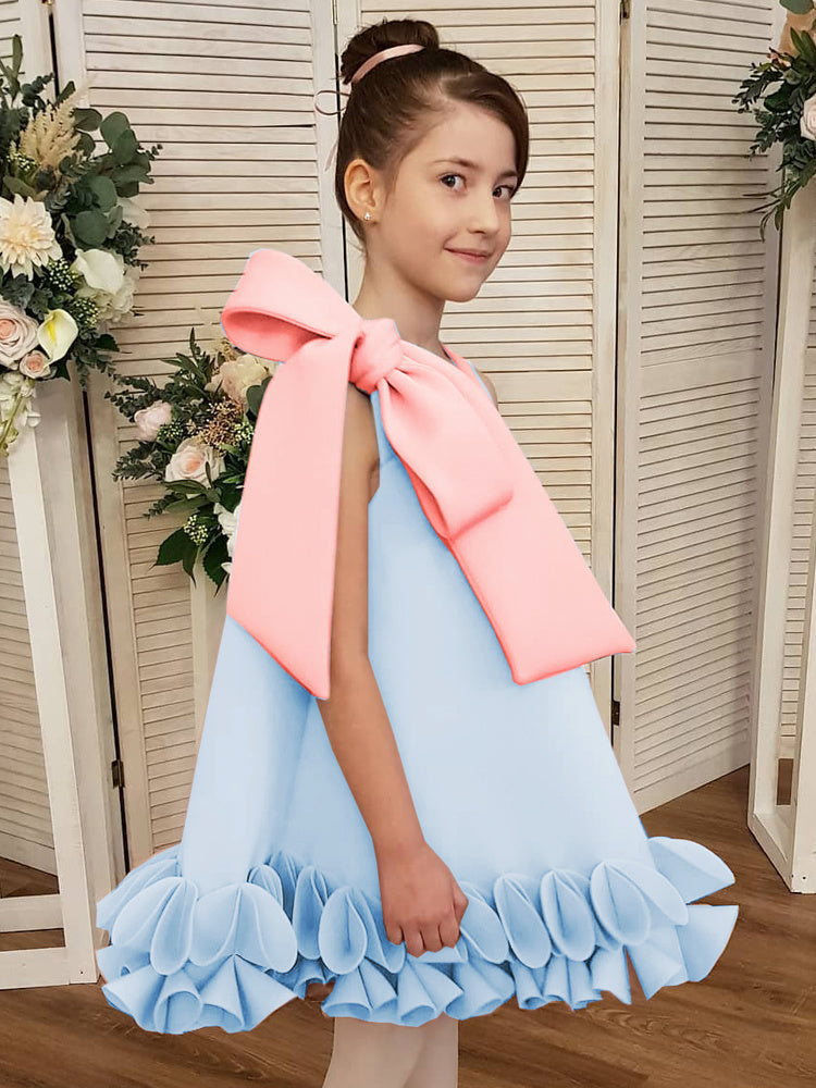 Bowknot Princess Dress Celebrity Children's Wear