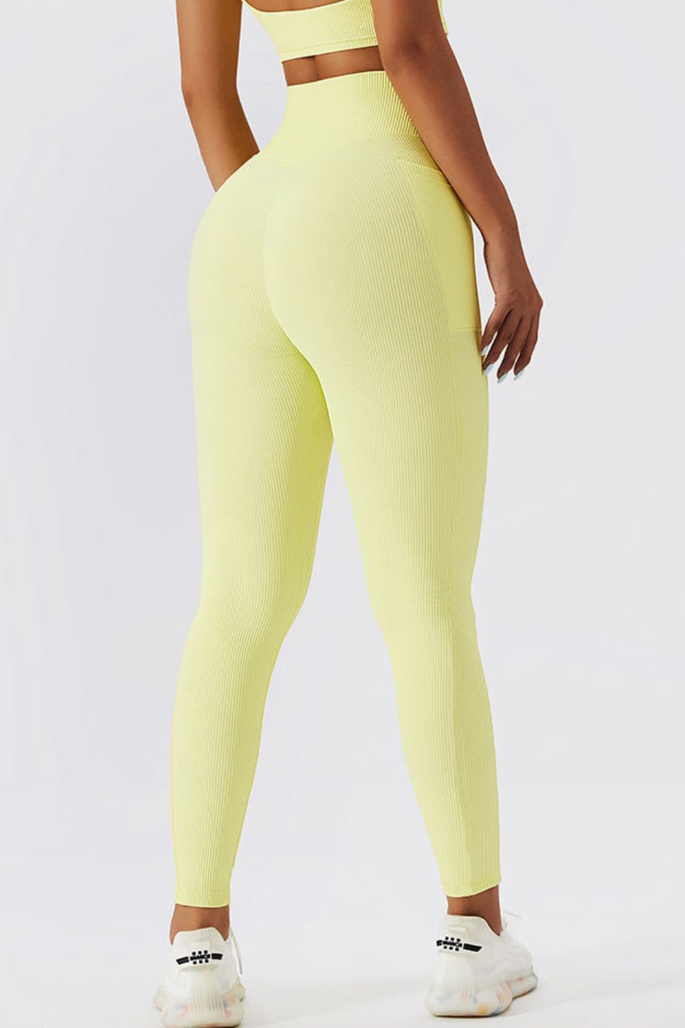 Legging actif basique Bae à taille croisée