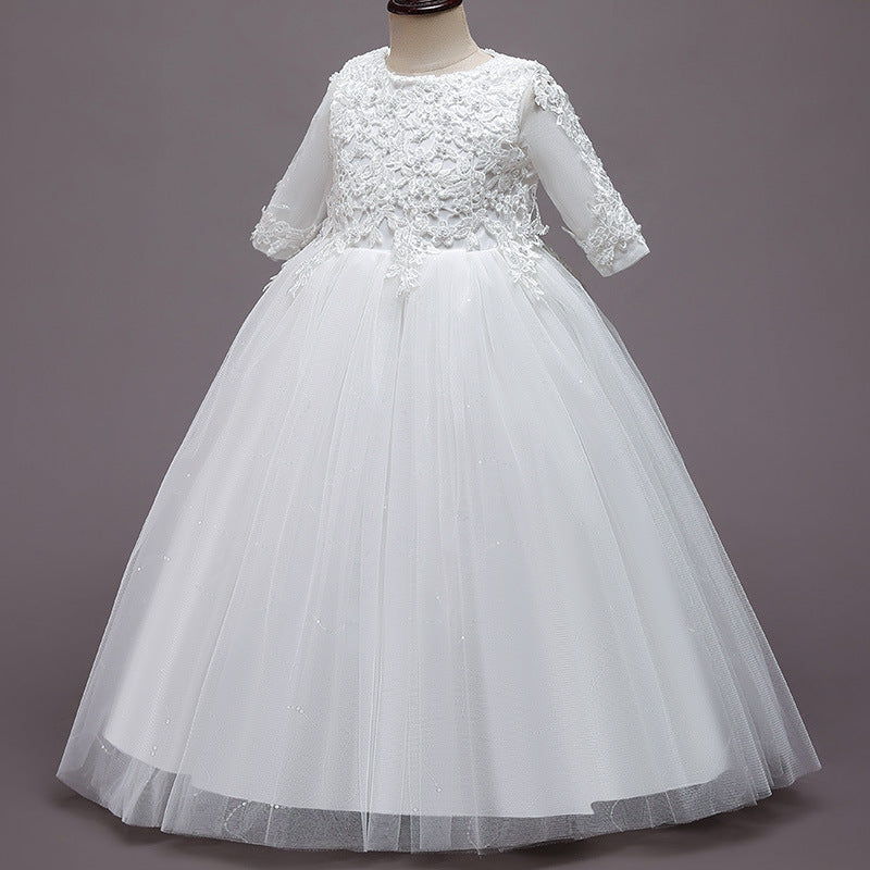 Robe de mariée longue d'été pour filles, nouvelle collection