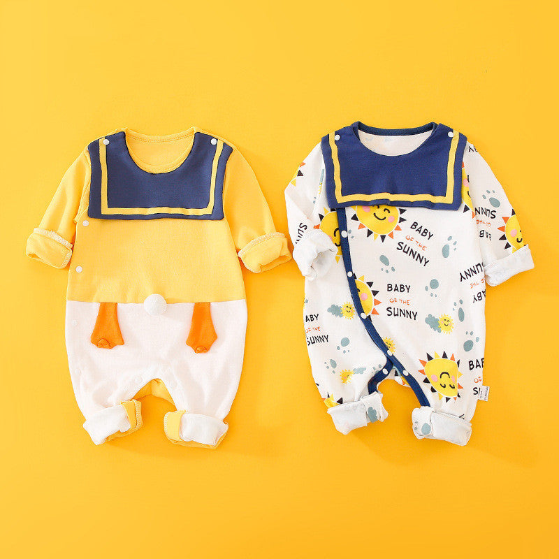 2 Pieces Of Cotton Newborn Jumpsuit