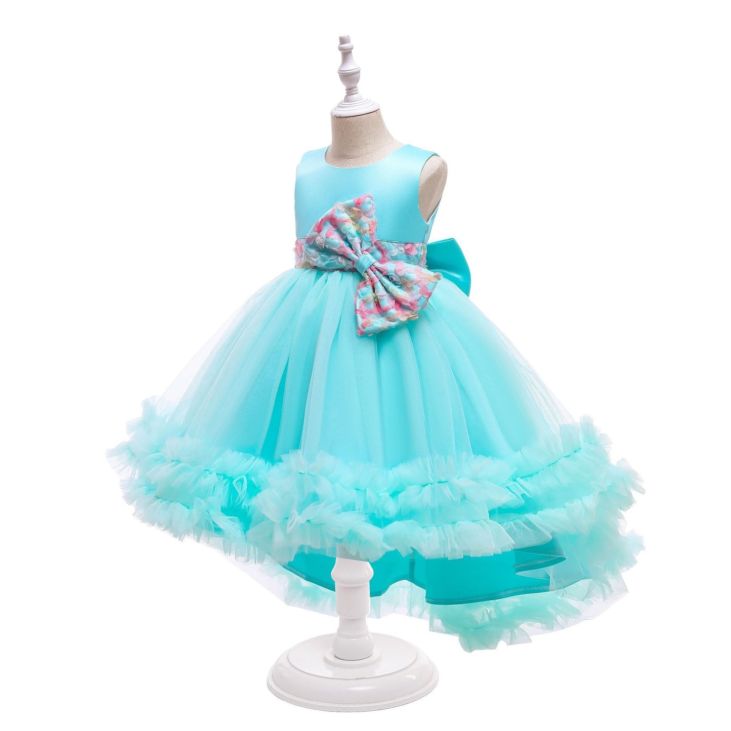 Princess Dress Girl Flower Girl Wedding Dress Catwalk Trailing Dress