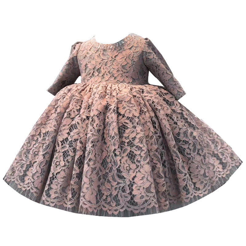 Robe de princesse d'été pour filles en gaze moelleuse