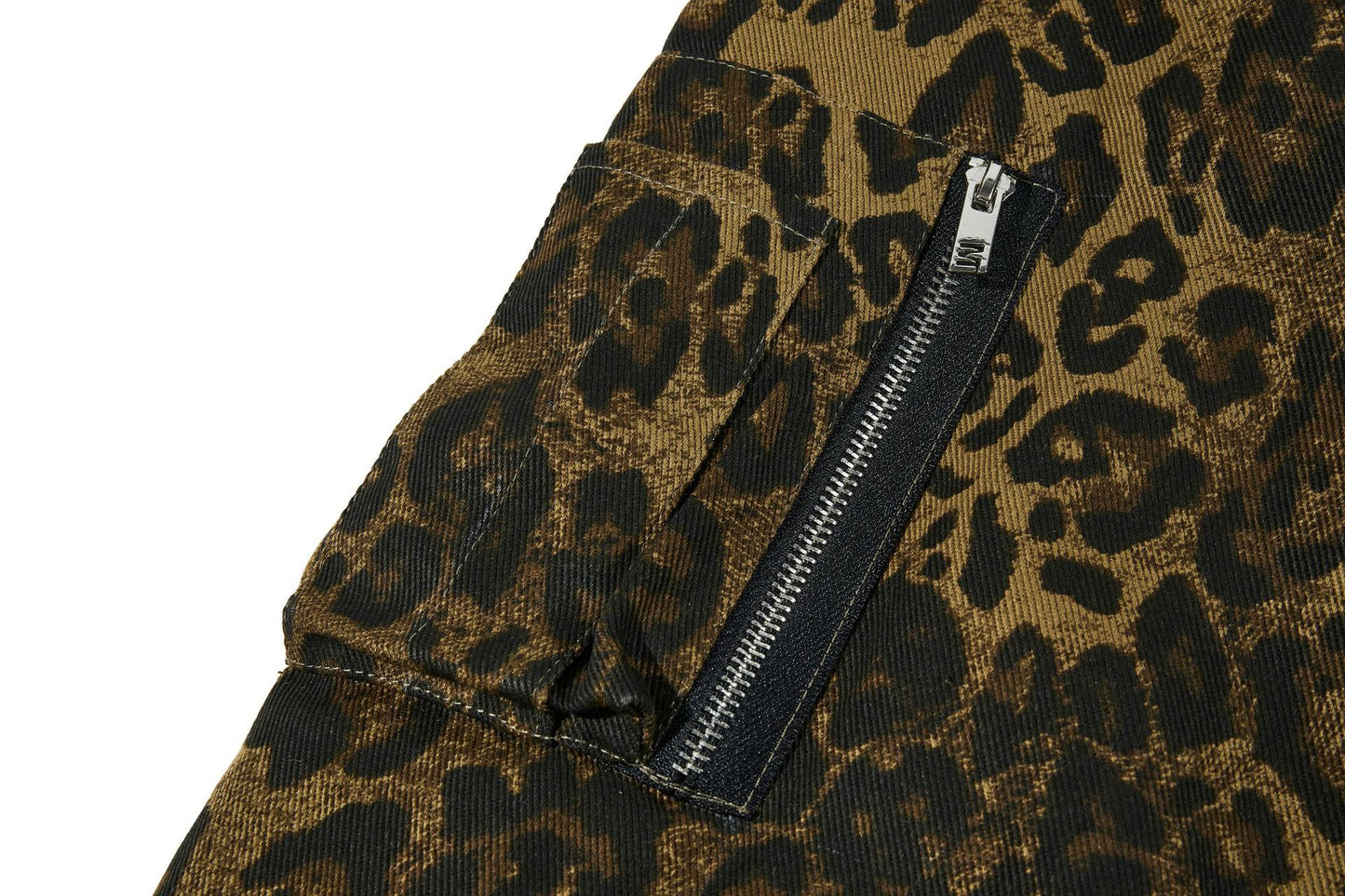 Conjuntos con estampado de leopardo American Vintage chaqueta con capucha gruesa de invierno