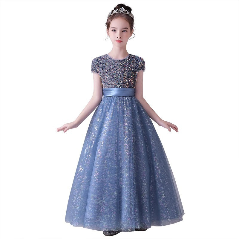 Children's New Princess Dress Piano Playing Dress