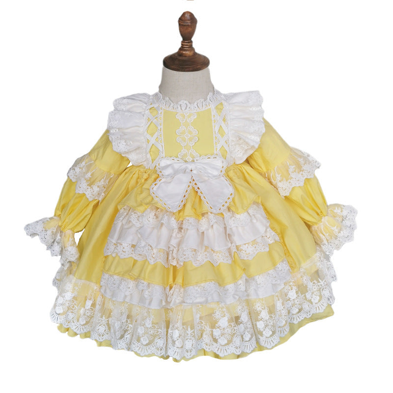 Children's Skirts Girls Princess Lace Tutu Skirt