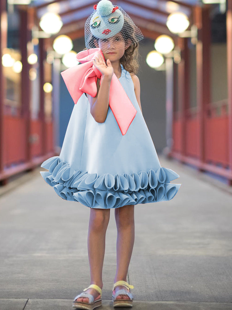 Bowknot Princess Dress Celebrity Children's Wear