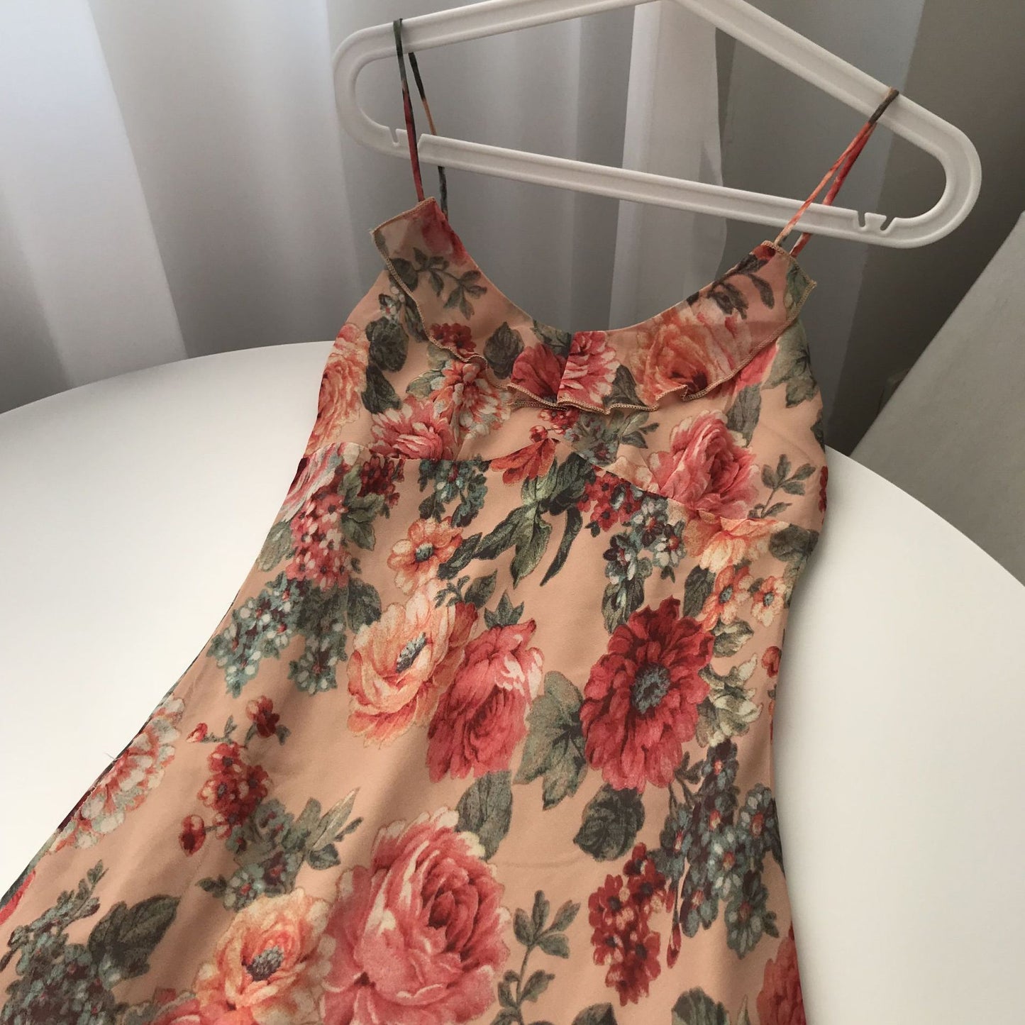 Vestido camisola floral con temperamento a la moda para mujer