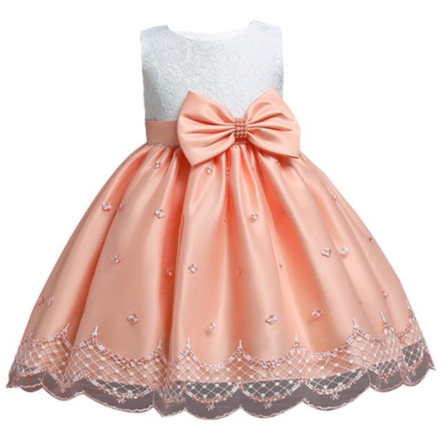 Vêtements fleur filles robe de mariage robes Tutu fête