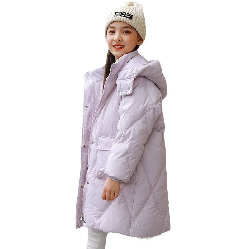 Women's Treasure Mid Length Thickened Down Coat