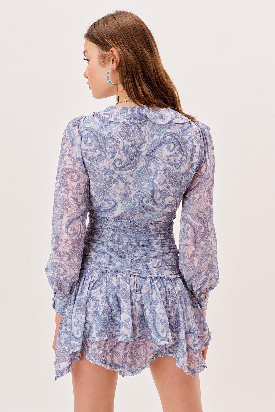 Robe française rétro féerique florale, Design de sceau à la taille, vêtements de printemps pour femmes