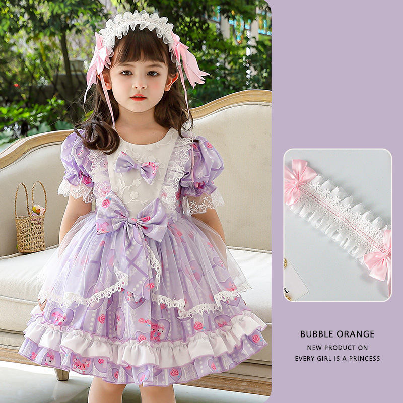 New Hot Sell Girls' Lolita Puffy Dress