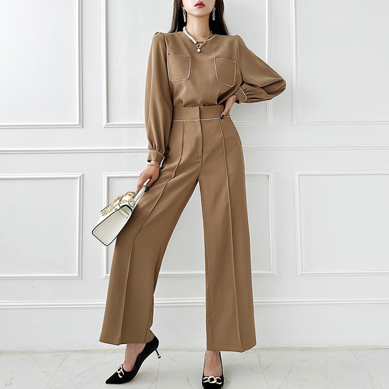 Business Fashion Women's Pants Suit