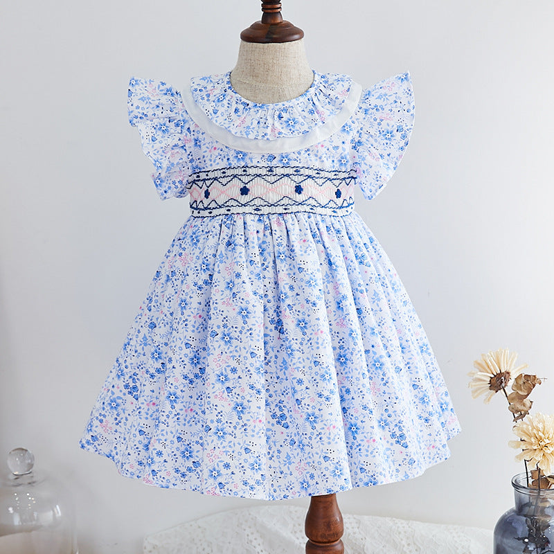 Girls Cut Flower Dress For Children