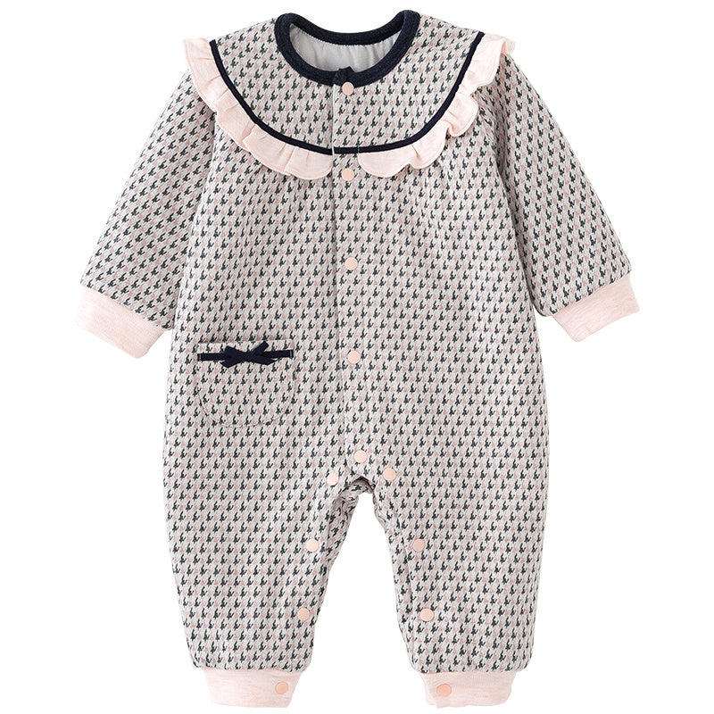 Combinaison bébé en coton