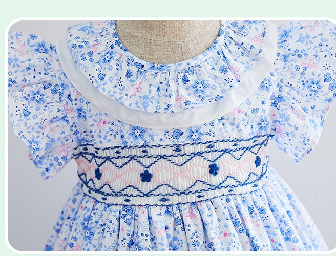 Girls Cut Flower Dress For Children