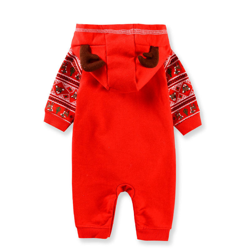 Christmas deer shape jumpsuit