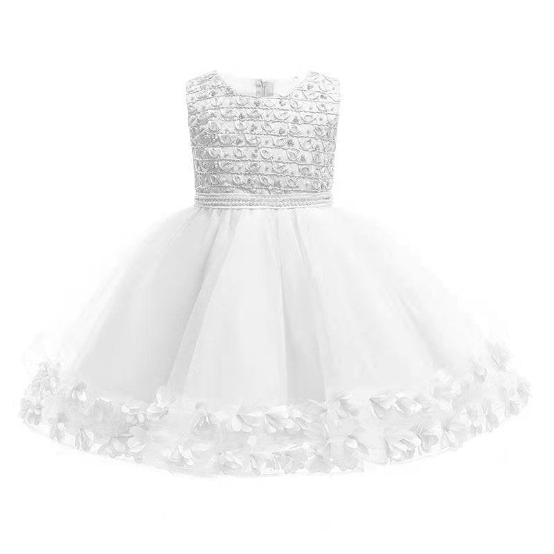 Jupe Tutu pour filles, robe de princesse pour spectacle de Piano d'anniversaire