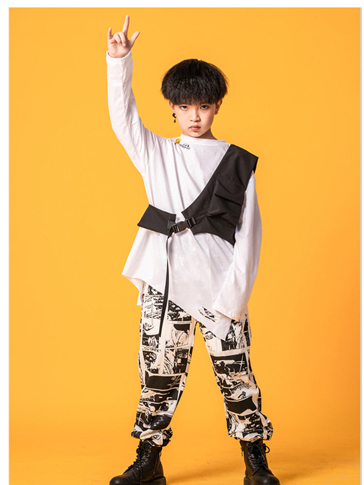 Children's Hip-hop Suits Hip-hop Personality Handsome Costumes