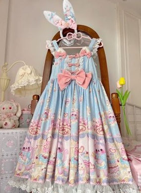 Lolita Suspenders Cute Jsk Dress Sugar Girl