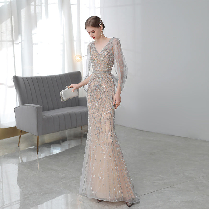 Women's High-end Fishtail Evening Dress