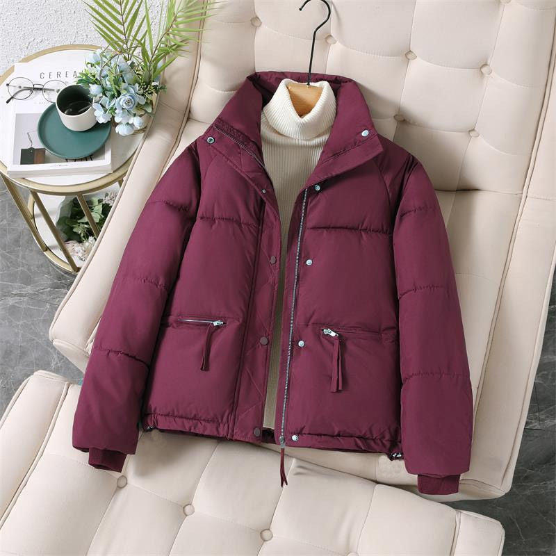 Cotton Padded Jacket Women Short Winter Winter Coat Coat Thick Loose Cotton Padded Jacket