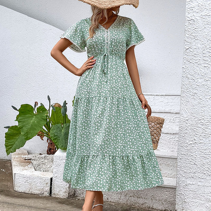 Vestido de verano para mujer Vestido estampado