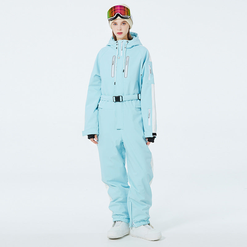 One-piece Ski Suit Men's And Women's Windproof