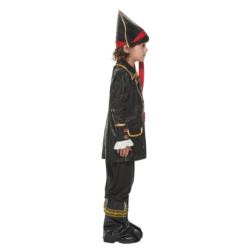 Children's Pirate Cosplay Clothes Halloween Carnival